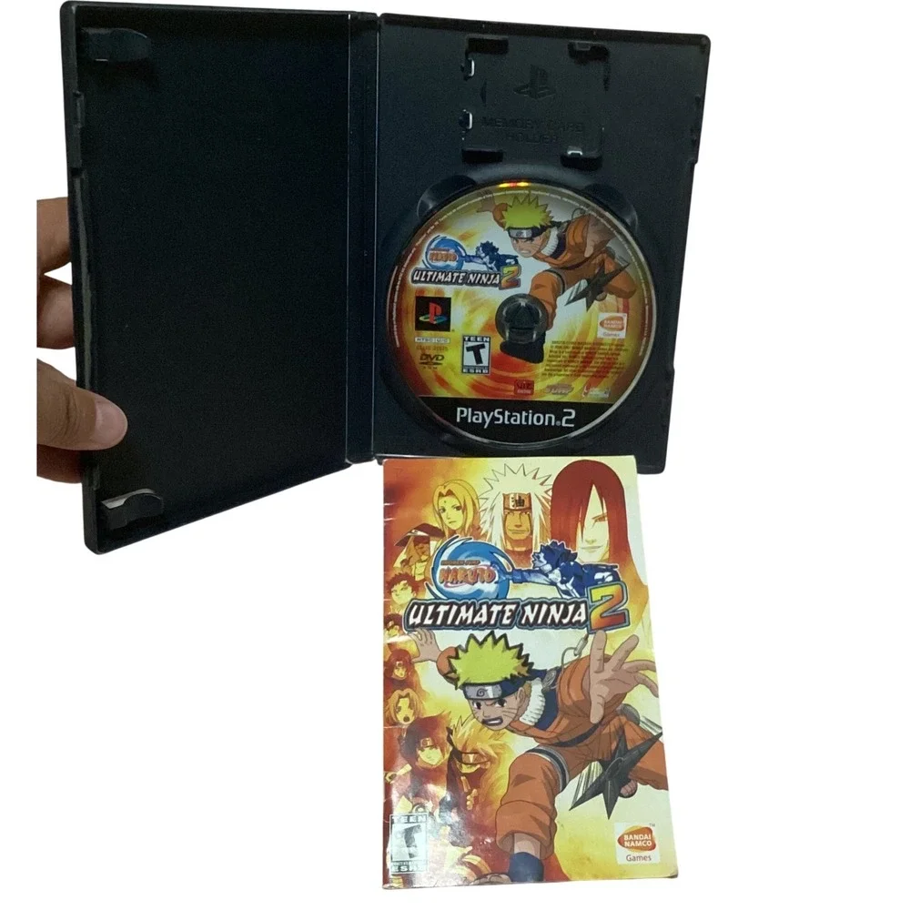 Naruto Ultimate Ninja 2 PS2 PlayStation 2 Game CIB Bandai Namco SLUS-21575